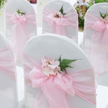 Chair Cover Hire Wedding Norfolk - Vintage Partyware